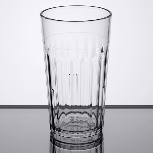 Carlisle 110407 Bistro 4 Oz. Clear SAN Plastic Tumbler - 144/Case 2 Carlisle 110407 Bistro 4 Oz. Clear SAN Plastic Tumbler - 144/Case - Image 2