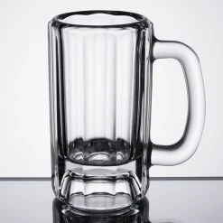 Libbey 5016 12 Oz. Paneled Beer Mug - 12/Case -Acopa shop 1004174