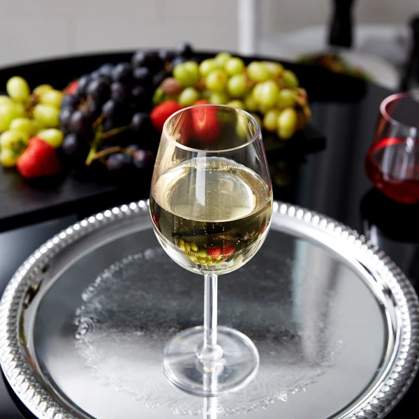 GET Enterprises GET SW-1446-1-TRITAN-CL 15 Oz. Customizable Tritan Plastic Tall Wine Glass 1 GET Enterprises GET SW-1446-1-TRITAN-CL 15 Oz. Customizable Tritan Plastic Tall Wine Glass