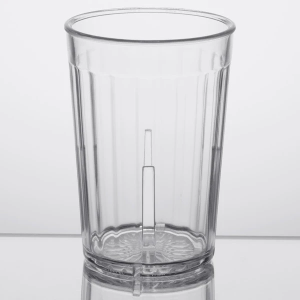 GET Enterprises GET 8805-1-CL Spektrum 5 Oz. Clear Customizable SAN Plastic Tumbler - 72/Case 2 GET Enterprises GET 8805-1-CL Spektrum 5 Oz. Clear Customizable SAN Plastic Tumbler - 72/Case - Image 2