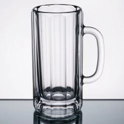 Libbey 5327 22 Oz. Paneled Beer Mug - 12/Case -Acopa shop 1019859