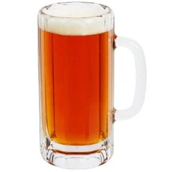 Libbey 5327 22 Oz. Paneled Beer Mug - 12/Case -Acopa shop 1019863