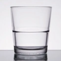 Alternative view of Libbey 15769 Restaurant Basics 12 Oz. Customizable Stackable Rocks / Double Old Fashioned Glass - 24/Case