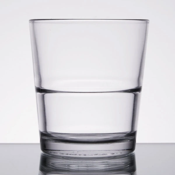 Libbey 15769 Restaurant Basics 12 Oz. Customizable Stackable Rocks / Double Old Fashioned Glass - 24/Case 2 Libbey 15769 Restaurant Basics 12 Oz. Customizable Stackable Rocks / Double Old Fashioned Glass - 24/Case - Image 2