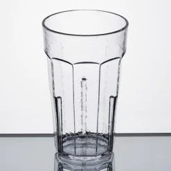 Cambro LT10152 Laguna 10 Oz. Clear Customizable SAN Plastic Tumbler - 36/Case -Acopa shop 1044026