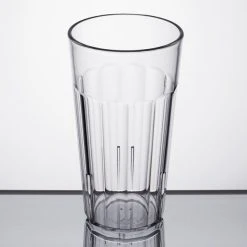 Alternative view of Cambro NT16152 Newport 16.4 Oz. Clear Customizable SAN Plastic Tumbler - 36/Case