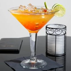 Libbey Super Stems 44 Oz. Customizable Super Martini Glass - 6/Case -Acopa shop 1073045