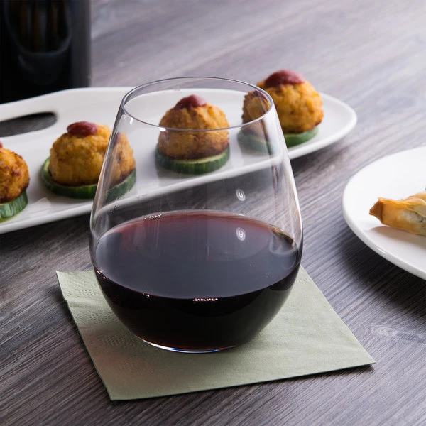 Master's Reserve 9017 Renaissance Stemless 18 Oz. Customizable Red Wine Glass - 12/Case 1 Master's Reserve 9017 Renaissance Stemless 18 Oz. Customizable Red Wine Glass - 12/Case