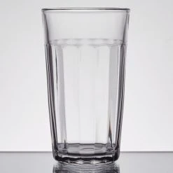 Anchor Hocking 7637U Ribware Paneled 12 Oz. Iced Tea Beverage Glass - 36/Case -Acopa shop 1103857