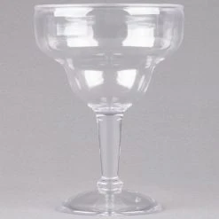 GET Enterprises GET SW-1415-1-SAN-CL 36 Oz. Customizable SAN Plastic Super Margarita Glass -Acopa shop 1193235