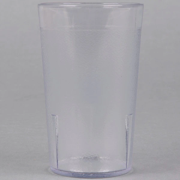 Cambro 950P152 Colorware 9.8 Oz. Clear Customizable SAN Plastic Tumbler - 6/Pack 2 Cambro 950P152 Colorware 9.8 Oz. Clear Customizable SAN Plastic Tumbler - 6/Pack - Image 2