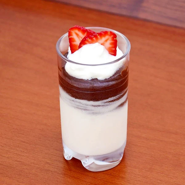 GET Enterprises GET SW-1443-1-CL Roc N' Roll 5 Oz. Customizable SAN Plastic Tasting / Dessert Glass - 24/Case 1 GET Enterprises GET SW-1443-1-CL Roc N' Roll 5 Oz. Customizable SAN Plastic Tasting / Dessert Glass - 24/Case