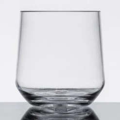 Alternative view of GET Enterprises GET SW-1468-CL Via 10 Oz. Customizable Tritan Plastic Rocks / Old Fashioned Glass - 24/Case