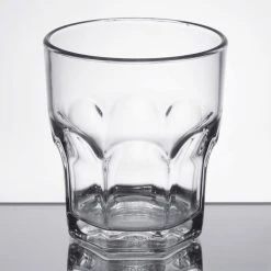 Carlisle 580807 Louis 8 Oz. Clear SAN Plastic Tumbler - 24/Case 4 Carlisle 580807 Louis 8 Oz. Clear SAN Plastic Tumbler - 24/Case -Acopa shop 1217312