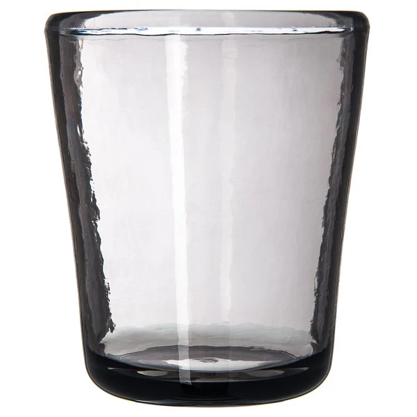 Carlisle MIN544018 Mingle 12 Oz. Smoke Tritan Plastic Double Rocks / Old Fashioned Glass - 12/Case 2 Carlisle MIN544018 Mingle 12 Oz. Smoke Tritan Plastic Double Rocks / Old Fashioned Glass - 12/Case - Image 2