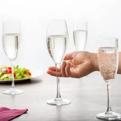 Chef & Sommelier E6250 Grand Cépages 8 Oz. Customizable Flute Glass By Arc Cardinal - 24/Case -Acopa shop 1409149