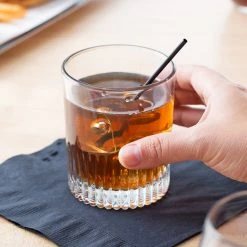 Libbey 15626 8.5 Oz. Rim Tempered Rocks / Old Fashioned Glass - 36/Case