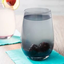 Stolzle S3527812E Elements 16.5 Oz. Smoky Grey Stemless Wine Glass / Tumbler - 24/Case
