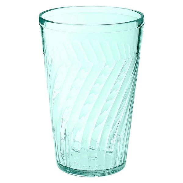 GET Enterprises GET 2216-1-JA Tahiti 16 Oz. Jade Customizable SAN Plastic Tumbler - 72/Case 1 GET Enterprises GET 2216-1-JA Tahiti 16 Oz. Jade Customizable SAN Plastic Tumbler - 72/Case