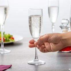 Arcoroc H0656 Rutherford 5.75 Oz. Customizable Champagne Flute By Arc Cardinal - 24/Case -Acopa shop 1455041