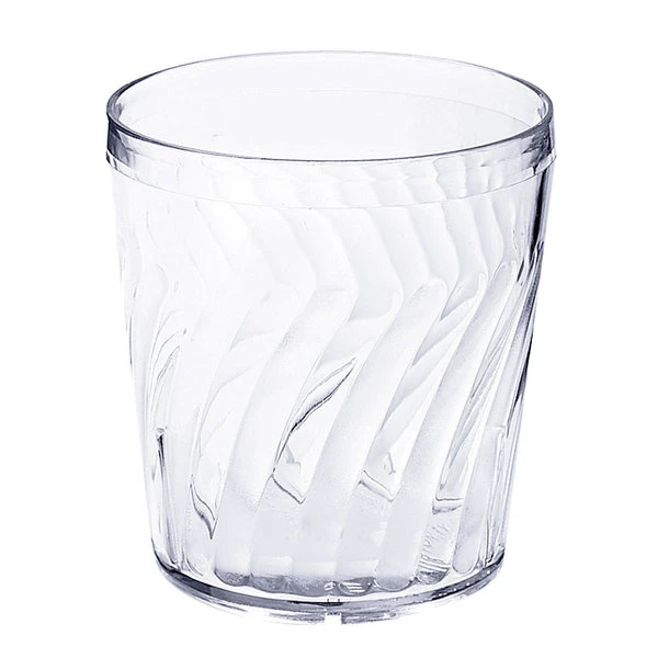 GET Enterprises GET 2209-1-CL Tahiti 9 Oz. Clear Customizable SAN Plastic Tumbler - 72/Case 1 GET Enterprises GET 2209-1-CL Tahiti 9 Oz. Clear Customizable SAN Plastic Tumbler - 72/Case