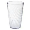 GET Enterprises GET 2212-1-CL Tahiti 12 Oz. Clear Customizable SAN Plastic Tumbler - 72/Case
