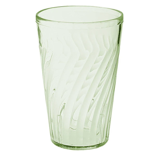 GET Enterprises GET 2212-1-JA Tahiti 12 Oz. Jade Customizable SAN Plastic Tumbler - 72/Case 1 GET Enterprises GET 2212-1-JA Tahiti 12 Oz. Jade Customizable SAN Plastic Tumbler - 72/Case