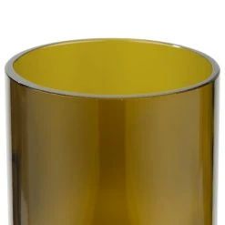 Libbey 97282 16 Oz. Customizable Dark Olive Repurposed Wine Bottle Tumbler - 12/Case -Acopa shop 1473335