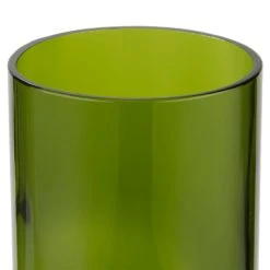 Libbey 97284 16 Oz. Customizable Green Repurposed Wine Bottle Tumbler - 12/Case -Acopa shop 1473383