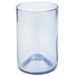 Libbey 97285 12 Oz. Customizable Blue Repurposed Wine Bottle Tumbler - 12/Case -Acopa shop 1473409