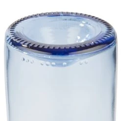 Libbey 97285 12 Oz. Customizable Blue Repurposed Wine Bottle Tumbler - 12/Case -Acopa shop 1473411