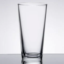 Alternative view of Libbey Restaurant Basics 22 Oz. Customizable Rim Tempered Mixing Glass - 24/Case