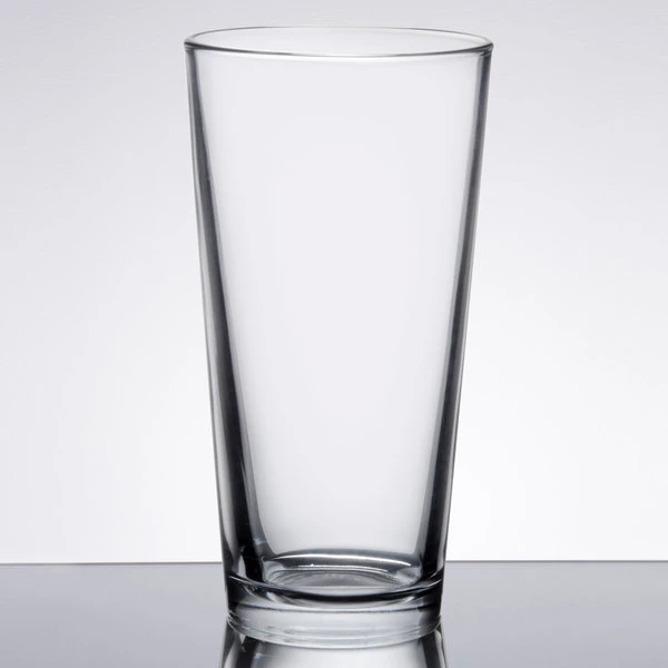 Libbey Restaurant Basics 22 Oz. Customizable Rim Tempered Mixing Glass - 24/Case 2 Libbey Restaurant Basics 22 Oz. Customizable Rim Tempered Mixing Glass - 24/Case - Image 2