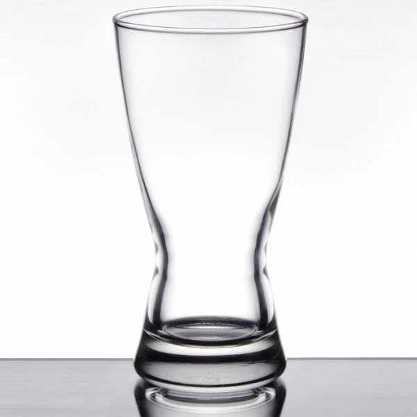 Libbey 1181HT Hourglass 12 Oz. Customizable Rim Tempered Pilsner Glass - 24/Case 2 Libbey 1181HT Hourglass 12 Oz. Customizable Rim Tempered Pilsner Glass - 24/Case - Image 2