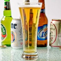 Alternative view of Libbey 19 Flare 11.5 Oz. Customizable Pilsner Glass - 36/Case