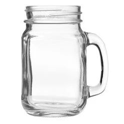 Arcoroc FK203 16.5 Oz. Customizable Drinking Jar / Mason Jar With Handle By Arc Cardinal - 12/Case 3 Arcoroc FK203 16.5 Oz. Customizable Drinking Jar / Mason Jar With Handle By Arc Cardinal - 12/Case -Acopa shop 1571877