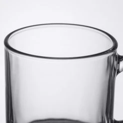 Arcoroc 61875 8.5 Oz. Customizable Fully Tempered Stackable Glass Mug By Arc Cardinal - 36/Case -Acopa shop 1658644