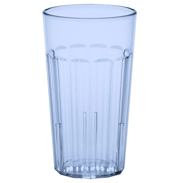 Cambro NT12401 Newport 12.6 Oz. Slate Blue Customizable SAN Plastic Tumbler - 36/Case 1 Cambro NT12401 Newport 12.6 Oz. Slate Blue Customizable SAN Plastic Tumbler - 36/Case