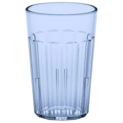 Cambro NT8401 Newport 7.7 Oz. Slate Blue Customizable SAN Plastic Tumbler - 36/Case