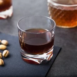 GET Enterprises GET SW-1429-1-SAN-CL Roc N' Roll 10 Oz. Customizable SAN Plastic Rocks / Old Fashioned Glass - 24/Case 5 GET Enterprises GET SW-1429-1-SAN-CL Roc N' Roll 10 Oz. Customizable SAN Plastic Rocks / Old Fashioned Glass - 24/Case -Acopa shop 1683854
