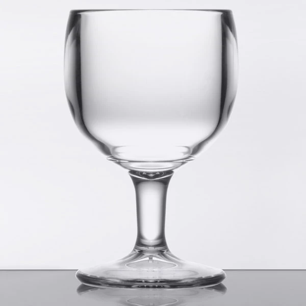 GET Enterprises GET GOB-12-1-SAN-CL 12 Oz. Customizable SAN Plastic Schooner 2 GET Enterprises GET GOB-12-1-SAN-CL 12 Oz. Customizable SAN Plastic Schooner - Image 2