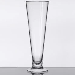 GET Enterprises GET SW-1466-CL 16 Oz. Customizable Tritan Plastic Footed Pilsner Glass - 24/Case 3 GET Enterprises GET SW-1466-CL 16 Oz. Customizable Tritan Plastic Footed Pilsner Glass - 24/Case -Acopa shop 1692955