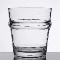 Alternative view of Libbey 92429 Infinium Wake 10 Oz. Tritan Plastic Stackable Rocks / Old Fashioned Glass - 12/Case