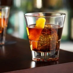 Libbey 15969 Gallery 8.75 Oz. Customizable Stackable Rocks / Old Fashioned Glass - 12/Case
