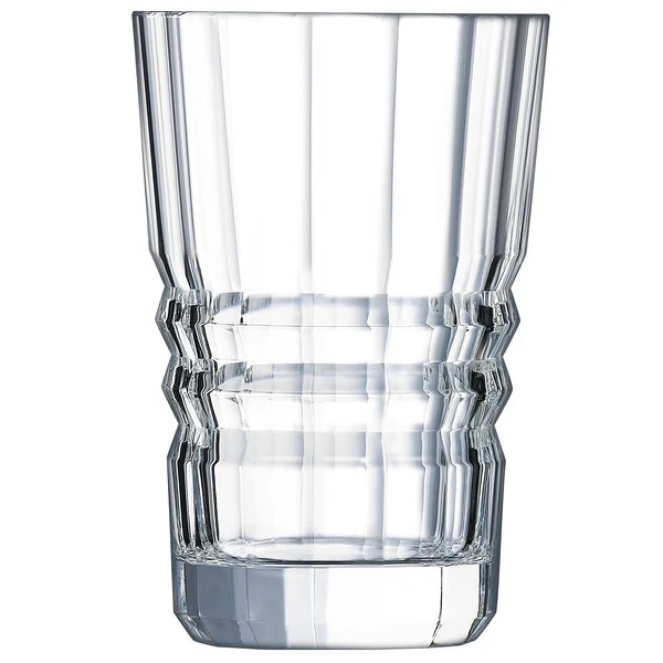 Chef & Sommelier Cristal D'Arques Architecte 12 Oz. Highball Glass By Arc Cardinal - 12/Case 1 Chef & Sommelier Cristal D'Arques Architecte 12 Oz. Highball Glass By Arc Cardinal - 12/Case