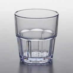 Alternative view of GET Enterprises GET 9907-1-CL Bahama 7 Oz. Clear Customizable SAN Plastic Tumbler - 72/Case