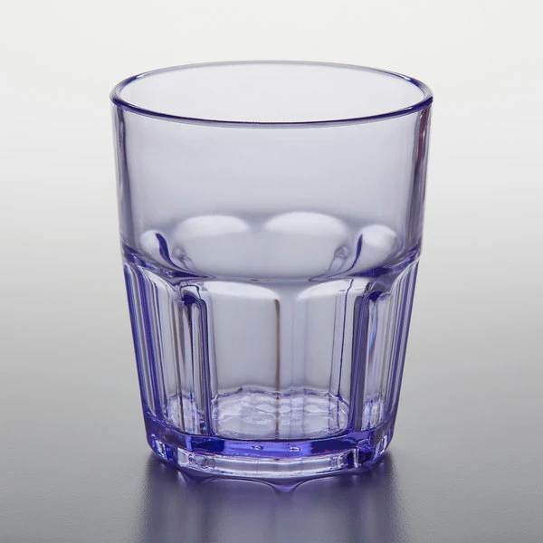 GET Enterprises GET 9912-1-BL Bahama 12 Oz. Blue Customizable SAN Plastic Tumbler - 72/Case 2 GET Enterprises GET 9912-1-BL Bahama 12 Oz. Blue Customizable SAN Plastic Tumbler - 72/Case - Image 2