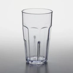 Alternative view of GET Enterprises GET 9920-1-CL Bahama 20 Oz. Clear Customizable SAN Plastic Tumbler - 72/Case