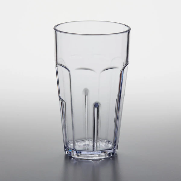 GET Enterprises GET 9920-1-CL Bahama 20 Oz. Clear Customizable SAN Plastic Tumbler - 72/Case 2 GET Enterprises GET 9920-1-CL Bahama 20 Oz. Clear Customizable SAN Plastic Tumbler - 72/Case - Image 2
