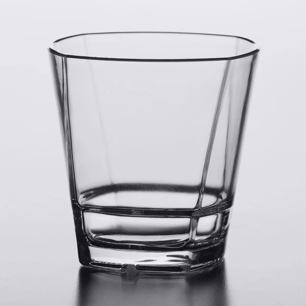 Libbey 92441 Infinium Torque 10 Oz. Tritan Plastic Stackable Rocks / Old Fashioned Glass - 12/Case 2 Libbey 92441 Infinium Torque 10 Oz. Tritan Plastic Stackable Rocks / Old Fashioned Glass - 12/Case - Image 2